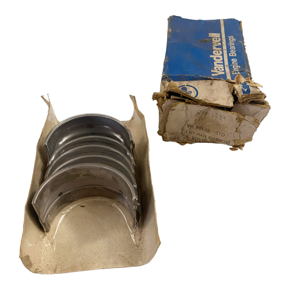 Main bearing set standard - 2.25 petrol & diesel (3MB) RTC1729